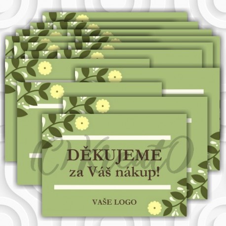 Děkovné kartičky No.4