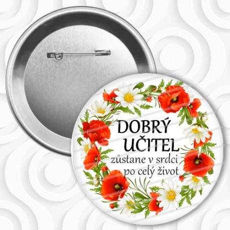 Button/placka - No.104 - učitel/ka