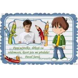 Poděkování paní učitelce No 30
