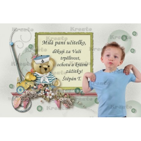 Poděkování paní učitelce No 35
