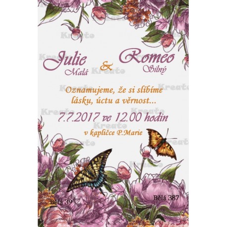 Svatební oznámení No.9