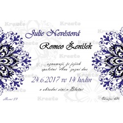 Svatební oznámení No.18