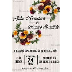 Svatební oznámení No.21