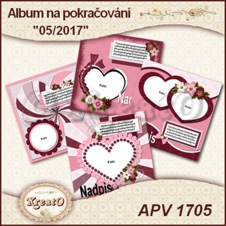 Album na pokračování 20x20cm - 04/2017