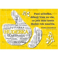 Poděkování paní učitelce No 36